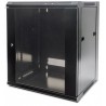 Intellinet 713740 rack 30 kg Wall mounted rack 6U Black