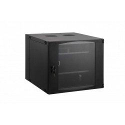Intellinet 713788 rack Wall mounted rack 12U Black