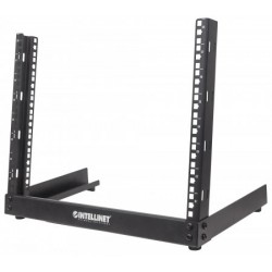 Intellinet 714648 rack Freestanding rack 8U Black