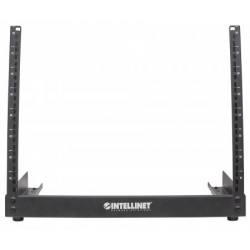 Intellinet 714648 rack Freestanding rack 8U Black