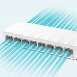 TP-LINK LS1008 network switch Unmanaged Fast Ethernet (10/100) White