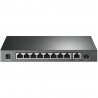 TP-LINK TL-SG1210P network switch Gigabit Ethernet (10/100/1000) Grey Power over Ethernet (PoE)