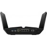 Netgear RAX200 wireless router Tri-band (2.4 GHz / 5 GHz / 5 GHz) Gigabit Ethernet Black