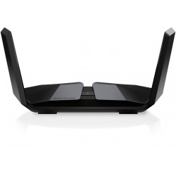 Netgear RAX200 wireless router Tri-band (2.4 GHz / 5 GHz / 5 GHz) Gigabit Ethernet Black