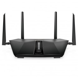 Netgear Nighthawk AX5400 wireless router Dual-band (2.4 GHz / 5 GHz) Gigabit Ethernet Black