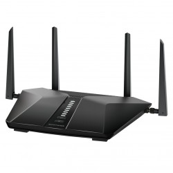 Netgear Nighthawk AX5400 wireless router Dual-band (2.4 GHz / 5 GHz) Gigabit Ethernet Black