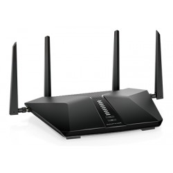 Netgear Nighthawk AX5400 wireless router Dual-band (2.4 GHz / 5 GHz) Gigabit Ethernet Black