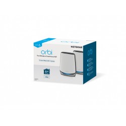 Netgear RBK852 wireless router Dual-band (2.4 GHz / 5 GHz) Gigabit Ethernet Black, White