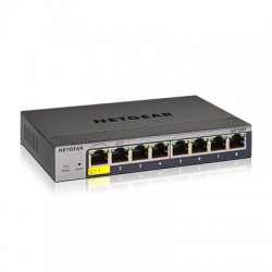 Netgear GS108T-300 Managed L2 Gigabit Ethernet (10/100/1000) Grey