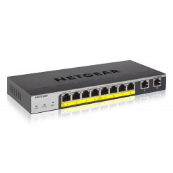Netgear GS110TPP Managed L2/L3/L4 Gigabit Ethernet (10/100/1000) Grey Power over Ethernet (PoE)