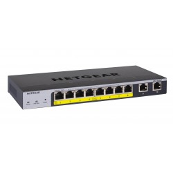 Netgear GS110TPP Managed L2/L3/L4 Gigabit Ethernet (10/100/1000) Grey Power over Ethernet (PoE)