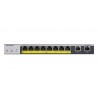 Netgear GS110TPP Managed L2/L3/L4 Gigabit Ethernet (10/100/1000) Grey Power over Ethernet (PoE)