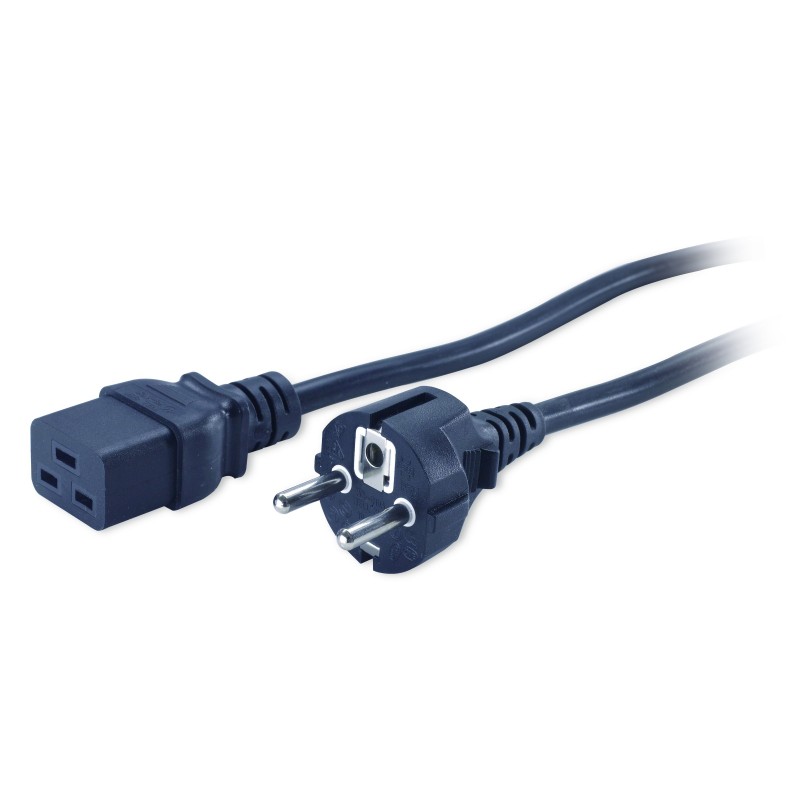 APC AP9875 Power Cord, C19 to CEE/7 Schuko, 2.5m