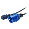 APC AP9876 Power Cord, C19 to IEC309 16A, 2.5m