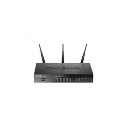 D-Link DSR-1000AC wireless router Dual-band (2.4 GHz / 5 GHz) Gigabit Ethernet Black