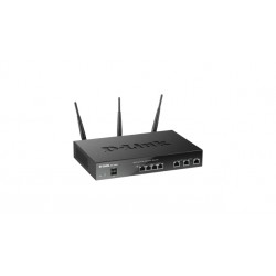 D-Link DSR-1000AC wireless router Dual-band (2.4 GHz / 5 GHz) Gigabit Ethernet Black