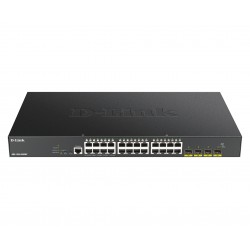 D-Link DGS-1250-28XMP network switch Managed L3 Gigabit Ethernet (10/100/1000) Black Power over Ethernet (PoE)