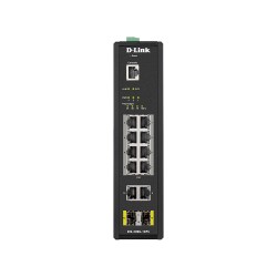 D-Link DIS-200G-12PS network switch Managed L2 Gigabit Ethernet (10/100/1000) Black Power over Ethernet (PoE)