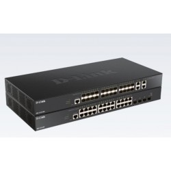 D-Link DXS-1210-28T network switch Managed 10G Ethernet (100/1000/10000) Black 1U