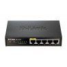 D-Link DES-1005P/E network switch Unmanaged L2 Fast Ethernet (10/100) Black Power over Ethernet (PoE)