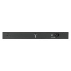 D-Link DGS-1100-26MPV2 network switch Managed L2 Gigabit Ethernet (10/100/1000) Power over Ethernet (PoE) Black