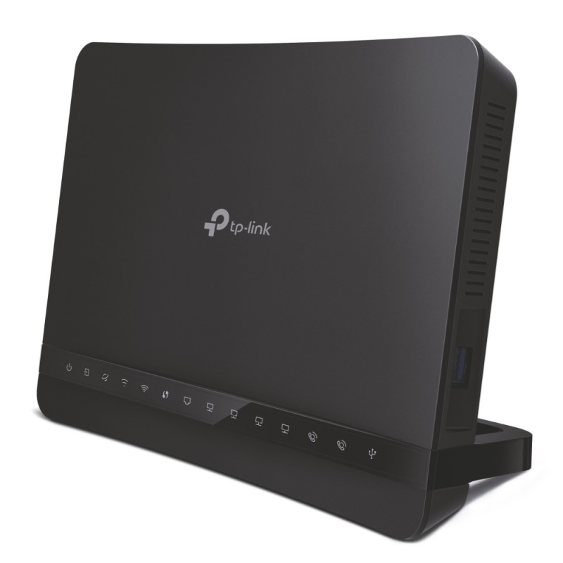TP-LINK Archer VR1210v wireless router Gigabit Ethernet Dual-band (2.4 GHz / 5 GHz) 3G 4G Black TP-LINK Archer VR1210v wireless router Gigabit Ethernet Dual-band (2.4 GHz / 5 GHz) 3G 4G Black