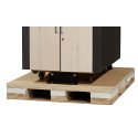 APC NetShelter CX 18U Freestanding rack Grey, Oak