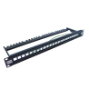 24 Way FTP Keystone Patch Panel | Cat6a Patch Panels & Keystone Jack Frames