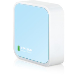 P-Link TL-WR802N wireless router Fast Ethernet Single-band (2.4 GHz) Blue, White