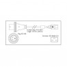 Cisco  POWER CORD  250VAC 16A