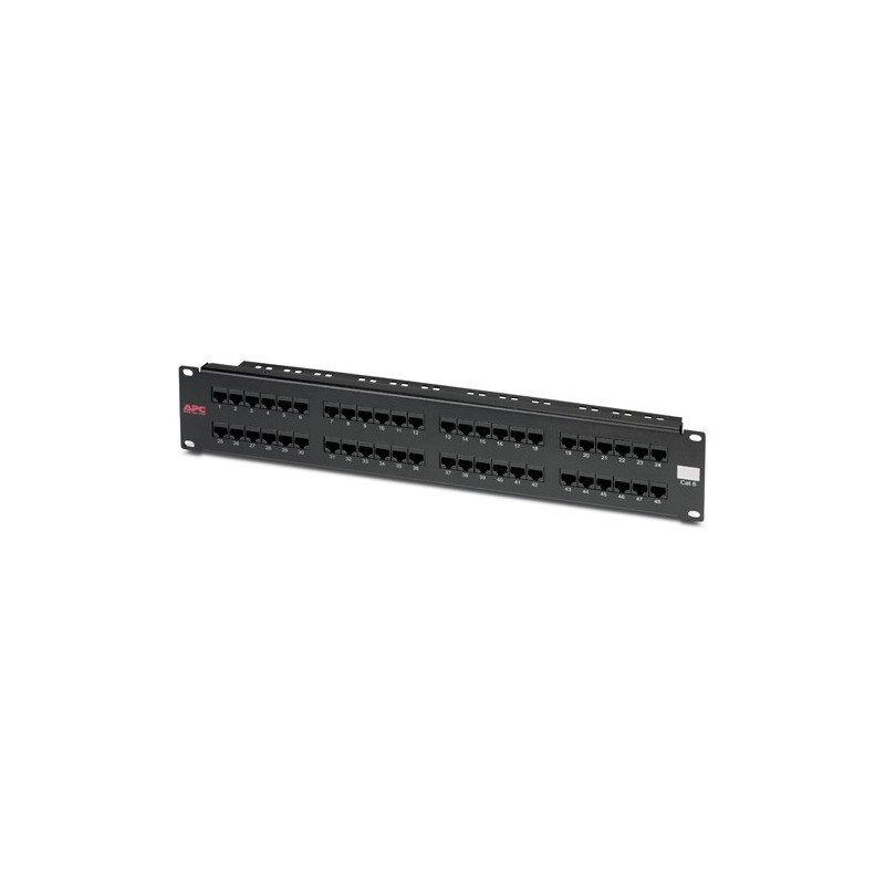 APC  48 Port Cat6 Network Patch Panel