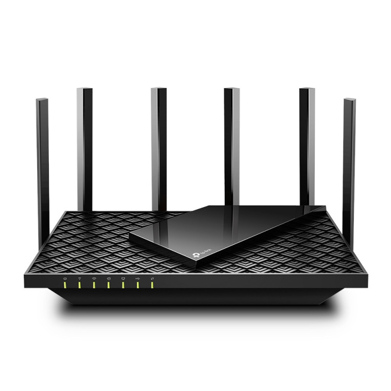P-Link TP-Link Archer AX5400 Dual-Band Gigabit Wi-Fi 6 Router, Black