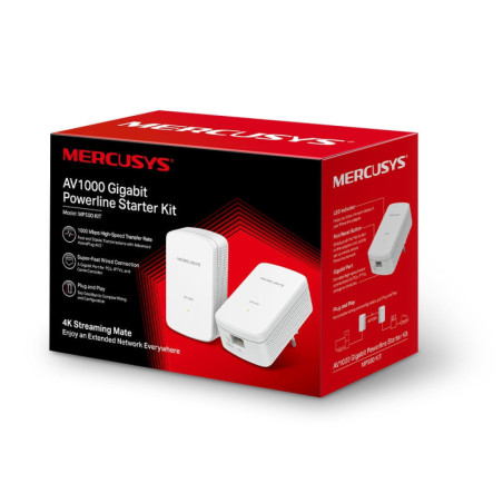 ercusys AV1000 Gigabit Powerline Starter Kit