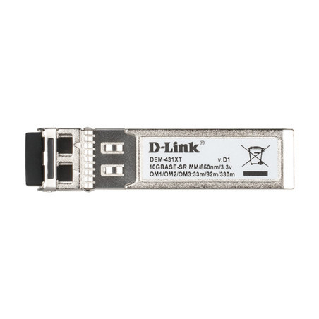 -Link D-Link 10GBase-SR SFP+ Transceiver, 80/300m