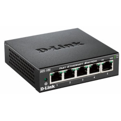 -Link D-Link 5-Port Fast Ethernet Unmanaged Desktop Switch