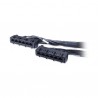 APC  Data Distribution Cable CAT6 UTP CMR 6XRJ45 Black 15FT (4.5M)