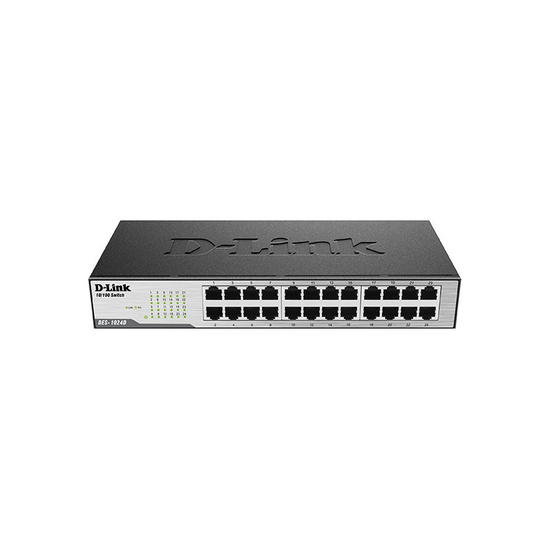 -Link D-Link 24-Port Fast Ethernet Unmanaged Desktop Switch -Link D-Link 24-Port Fast Ethernet Unmanaged Desktop Switch