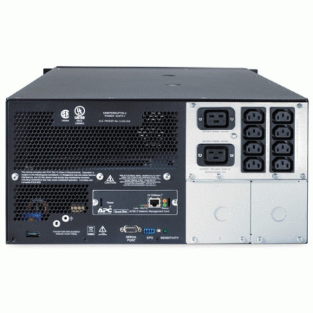 PC APC Smart-UPS SUA5000RMI5U - 5000VA, 8x C13, 2x C19 outlet, NMC, Rackmount/Tower