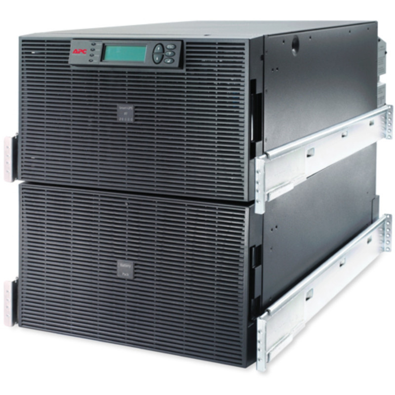 PC Smart-UPS RT 20kVA, 230/400V, LCD, rackmount, 12U, 2x IEC Jumpers & 8x IEC 60320 C19 outlets PC Smart-UPS RT 20kVA, 230/400V, LCD, rackmount, 12U, 2x IEC Jumpers & 8x IEC 60320 C19 outlets