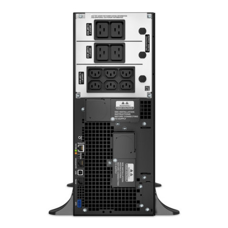 PC Smart-UPS On-Line, 6kVA/6kW, Tower, 230V, 6x C13+4x C19 IEC outlets, Network Card+SmartSlot, Extended runtime, W/O rail kit