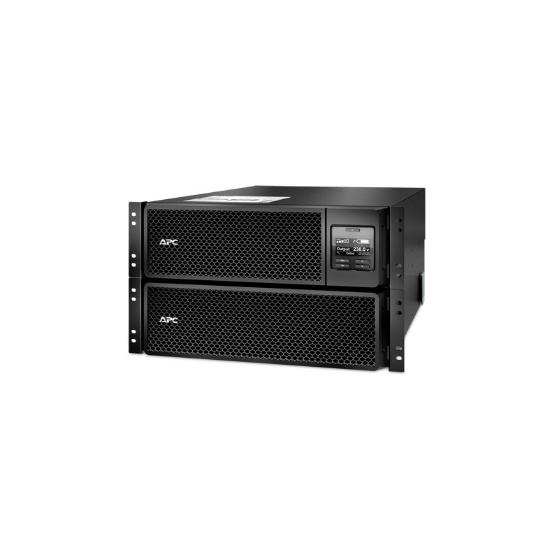 PC APC Smart-UPS On-Line SRT8KRMXLI - 8kW/VA, 6x C13 + 4x C19 + hardwire 1phase output, rack mountable, Embedded NMC