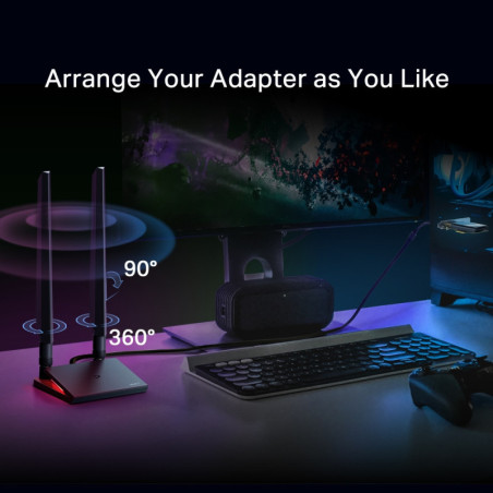 P-Link BE9300 Wi-Fi 7 Bluetooth 5.4 PCIe Adapter