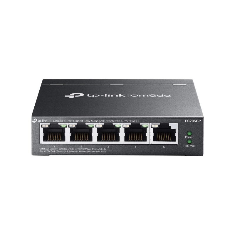 P-Link Omada 5-Port Gigabit Easy Managed Switch with 4-Port PoE+