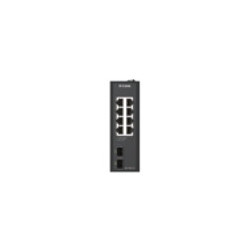 -Link 10-Port Gigabit Industrial Unmanaged Switch with 2 x SFP Ports