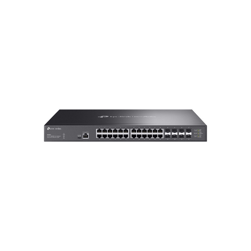 P-Link Omada 24-Port 10GBASE-T L2+ Managed Switch with 8 10GE SFP+ Slots