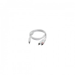C2G 2m 3.5mm Male to 2 RCA-Type Male Audio Y-Cable - iPod
