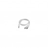 CablesToGo  2m 3.5mm Male to 2 RCA-Type Male Audio Y-Cable - iPod