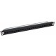 24 Port Thru-Coupler Cat 5e UTP RJ45 Patch Panel
