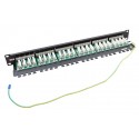 24 Port Shielded Cat5e RJ45 Patch Panel