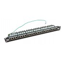 24 Port Shielded Cat 5e RJ45 Patch Panel
